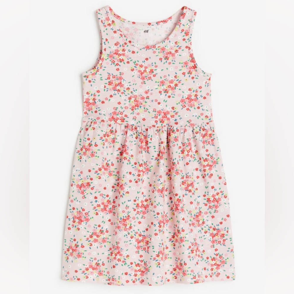 H&M Floral patterned cotton dress
